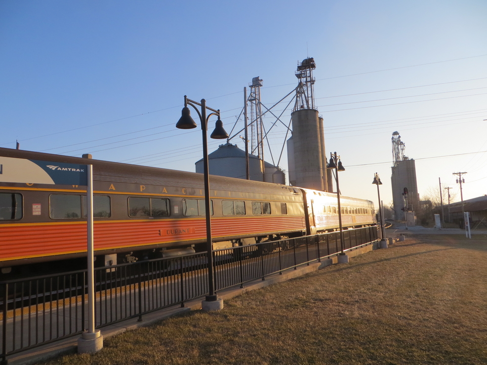 Hoosier State Amtrak train