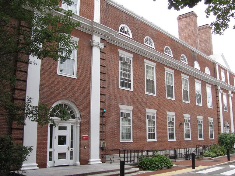 Harvard University campus building