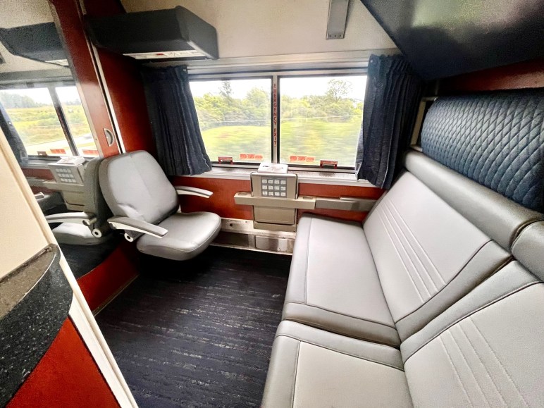 Amtrak Bedroom on the Empire Builder