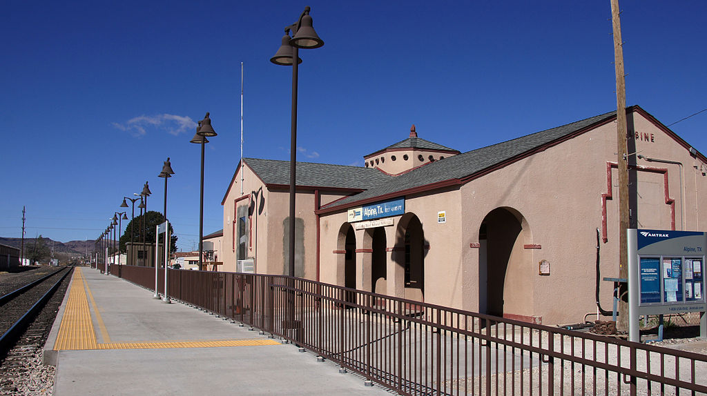Alpine Texas Amtrak Station