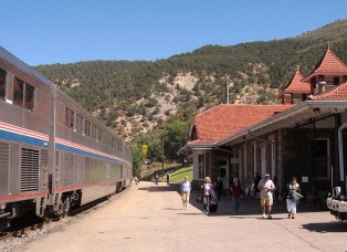 Glenwood Springs CO Amtrak Station
