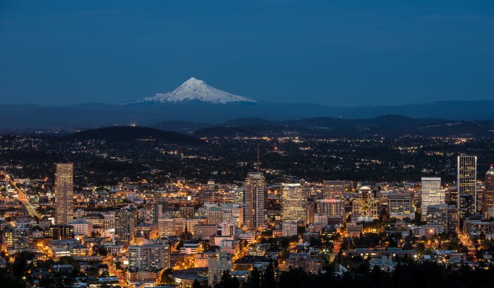 Portland Oregon Skyline