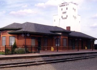 Garden City Amtrak Station in Kansas