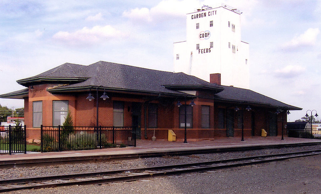 Garden City Amtrak Station in Kansas
