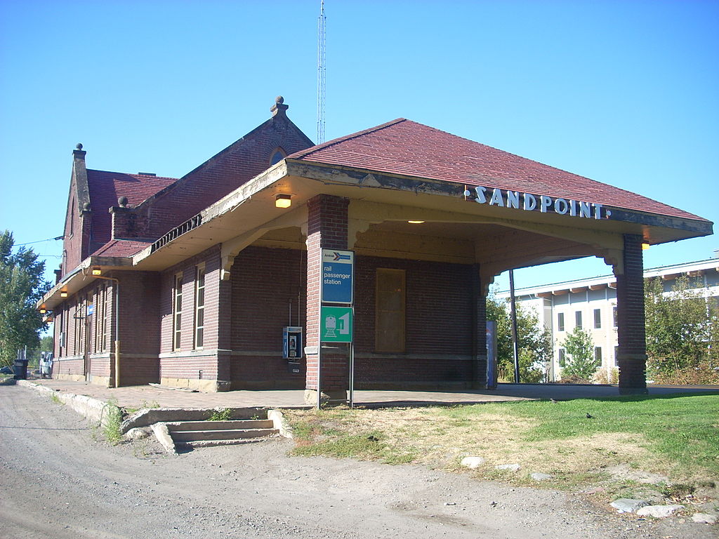 Sandpoint Idaho Amtrak Station