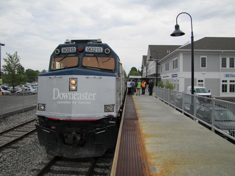 Brunswick Maine Amtrak Station