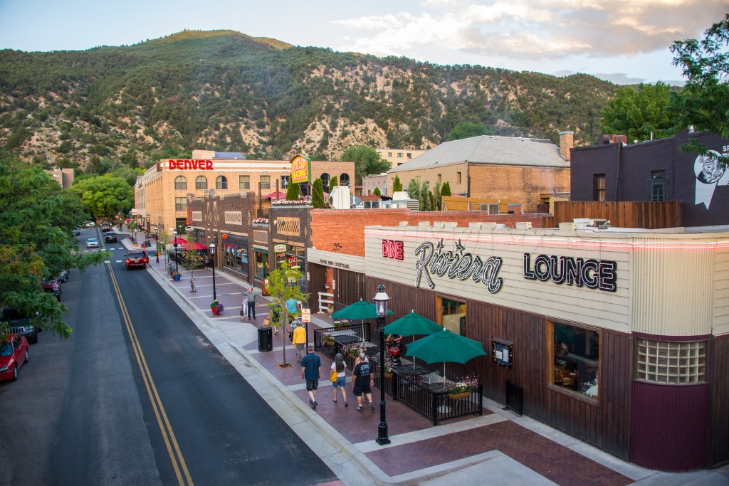 7th Street in Glenwood Springs Colorado