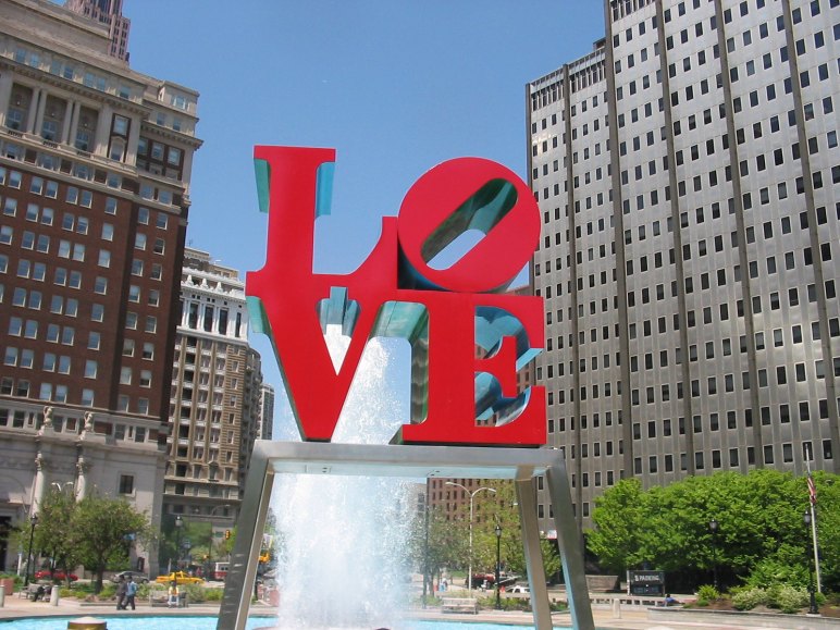 Philadelphia Love sign