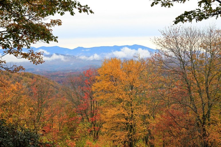 Appalachian Mountains in the fall