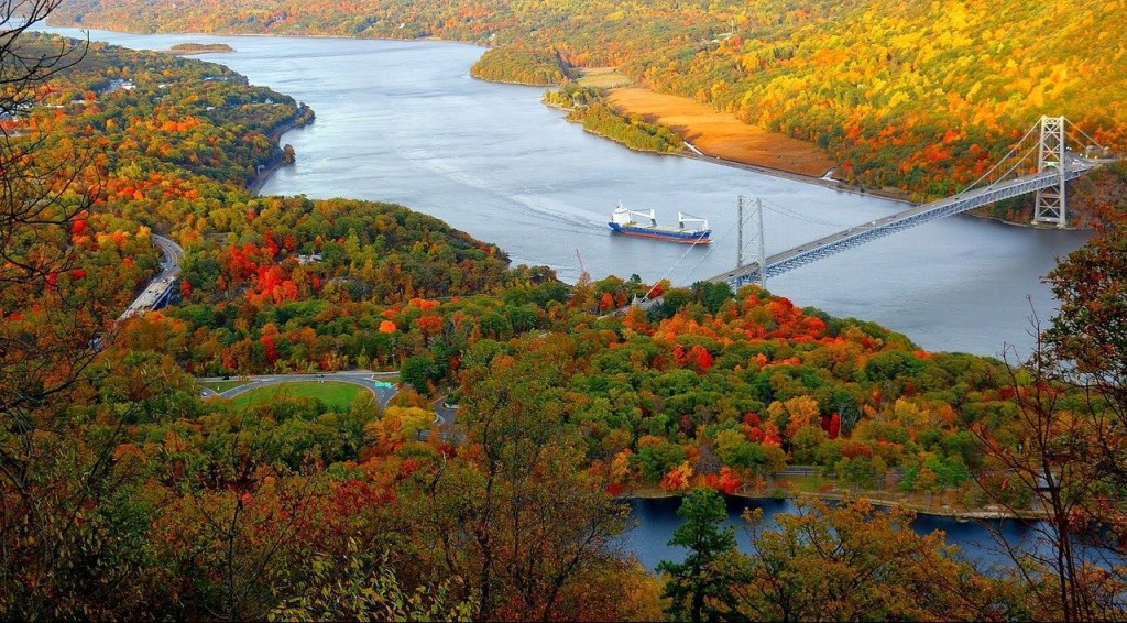 Hudson River Valley in Fall