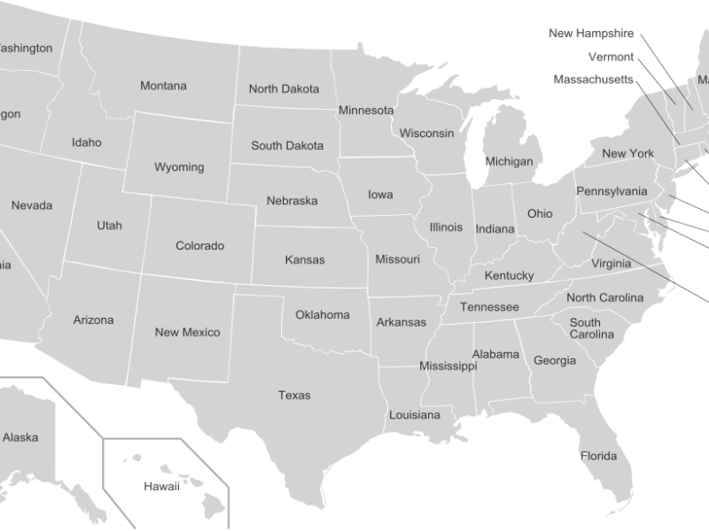 List of Amtrak Routes by&nbsp;State