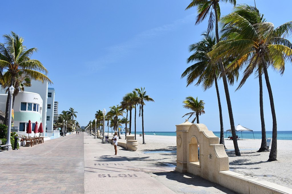 Hollywood Beach Boardwalk