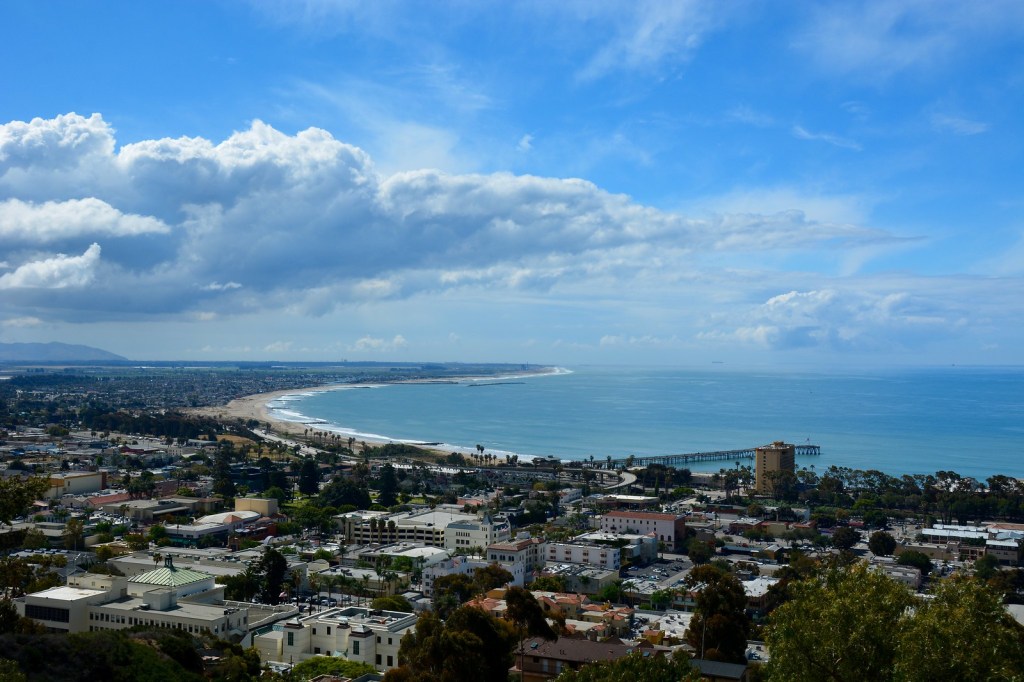 Ventura, California aerial view