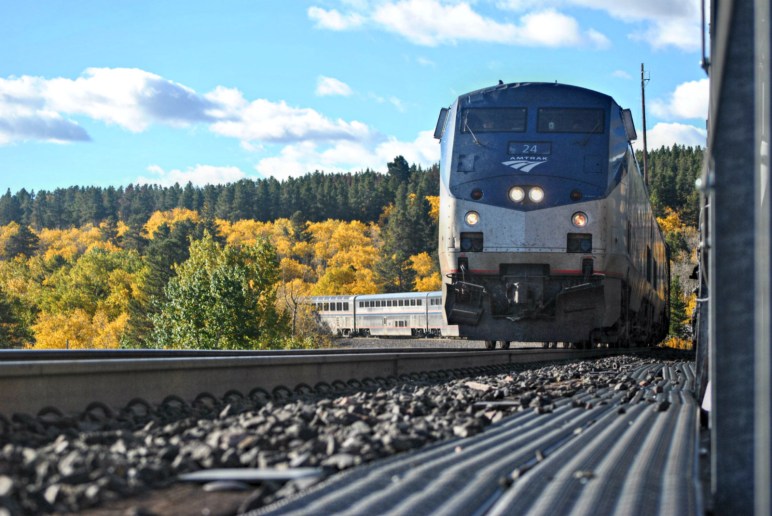 Empire Builder at East Glacier Park