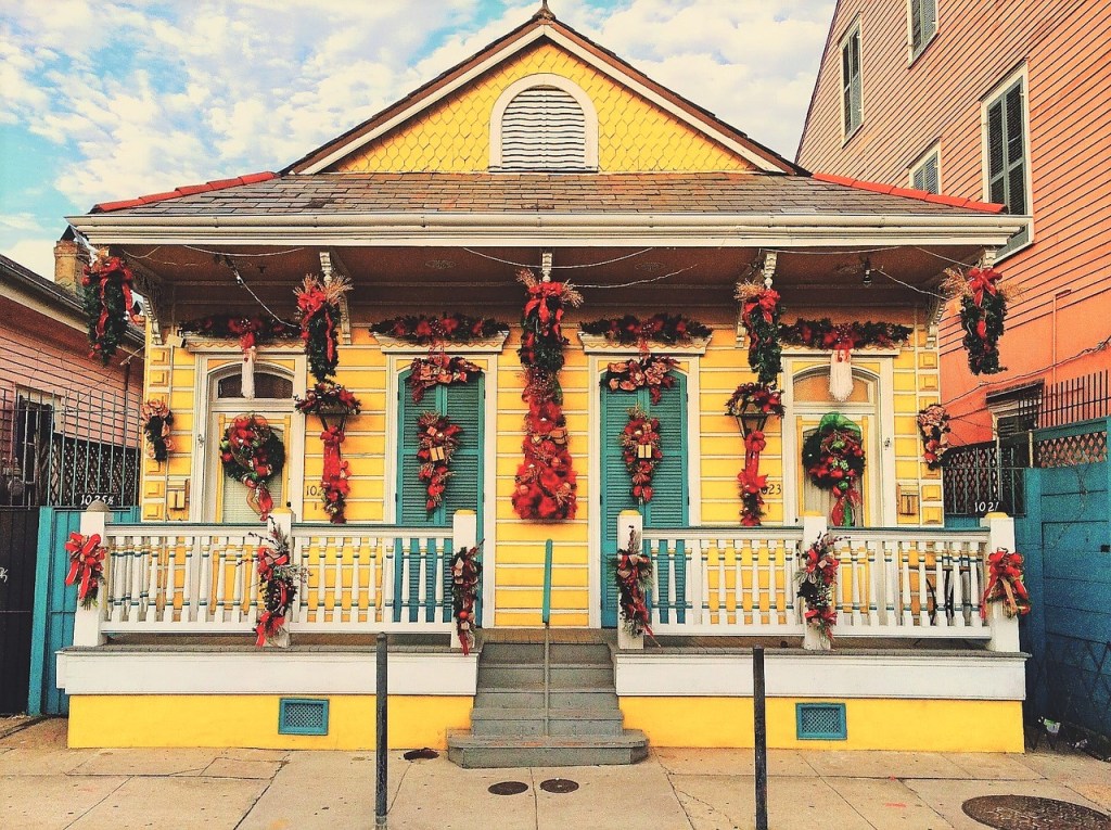 New Orleans Christmas decorations