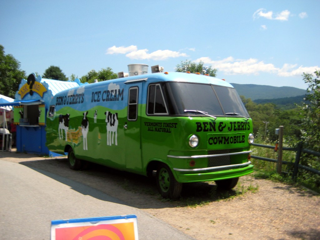 Ben & Jerry's factory in Waterbury, Vermont