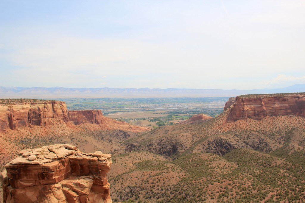 Grand Junction, Colorado from Colorado National Monument