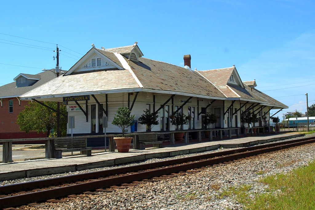 Pascagoula Amtrak Station in Mississippi