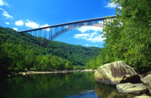 New River Gorge bridge in West Virginia